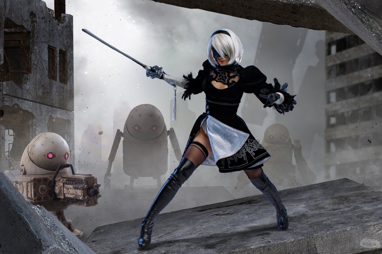 Fallout 4 nier cosplay outfit фото 42